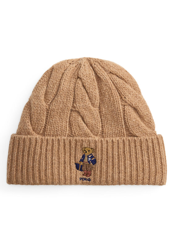 Polo Ralph Lauren Czapka 455P18118002 Brązowy