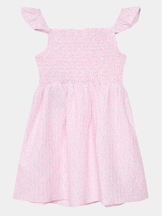 Guess Sukienka letnia K4GK15 WG5T0 Różowy Regular Fit