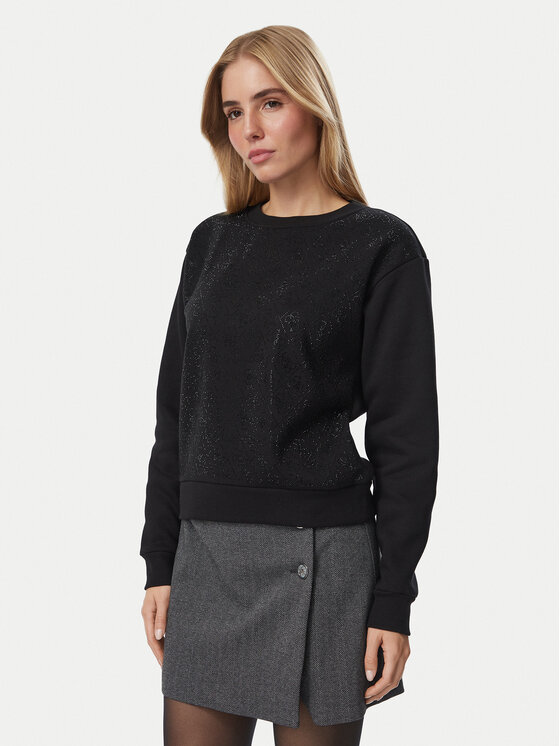 Guess Bluza 184657 Czarny Classic Fit