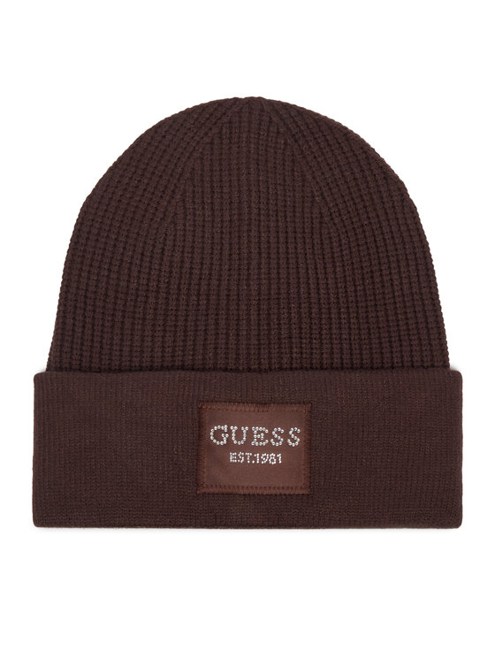 Guess Czapka AW5631 VIS01 Brązowy ciemny