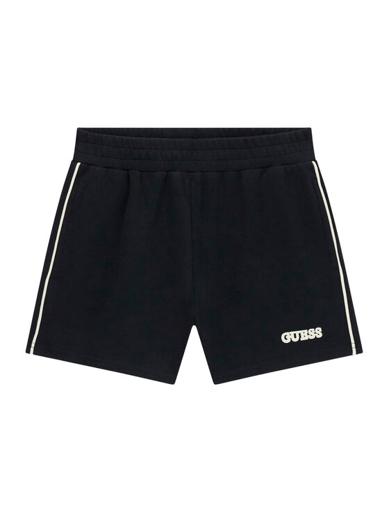 Guess Szorty sportowe J6GD38 KF972 Czarny Regular Fit