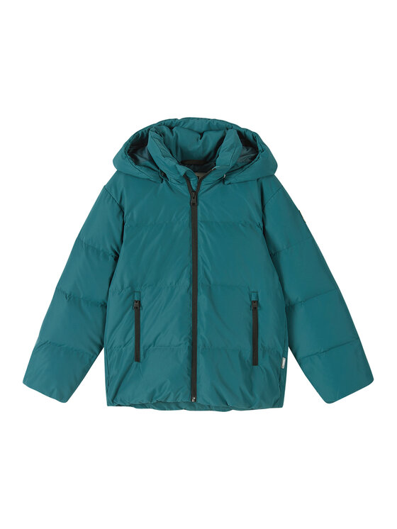 Reima Kurtka puchowa Paimio  5100282A Turkusowy Regular Fit