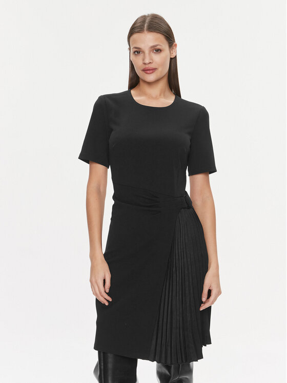 DKNY Sukienka codzienna DD3K1461 Czarny Regular Fit
