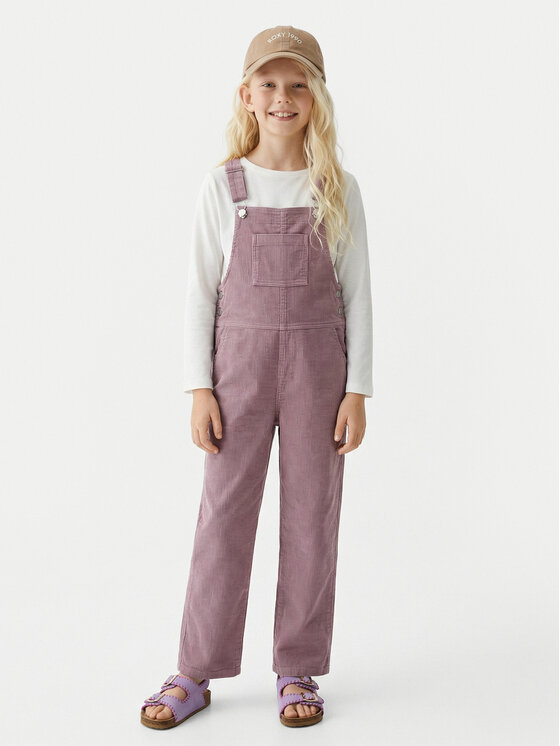 Roxy Ogrodniczki Baby Dune ERGWO03011 Fioletowy Regular Fit