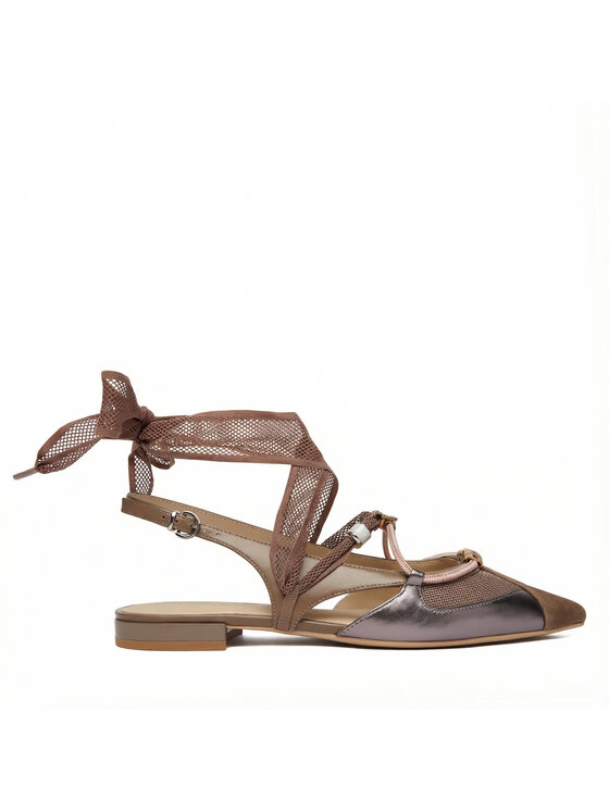PINKO Sandały Gianira 30 SD0547 P003 Brązowy