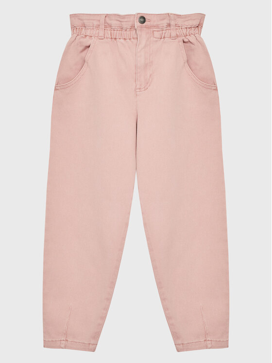 United Colors Of Benetton Jeansy 4VFFCE00H Różowy Relaxed Fit