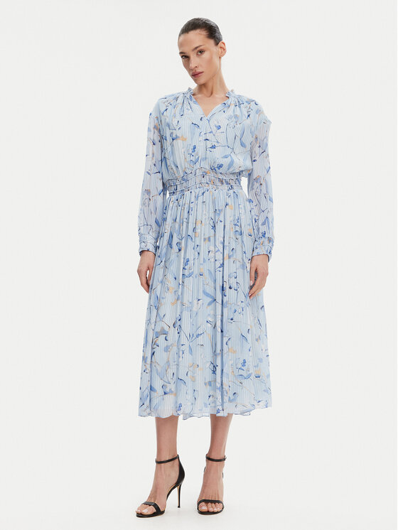 BOSS Sukienka codzienna 50530539 Błękitny Regular Fit