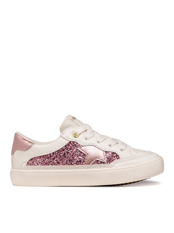 Geox Sandały J Gisli Girl J654NB 0BCEW C1M8W D Écru