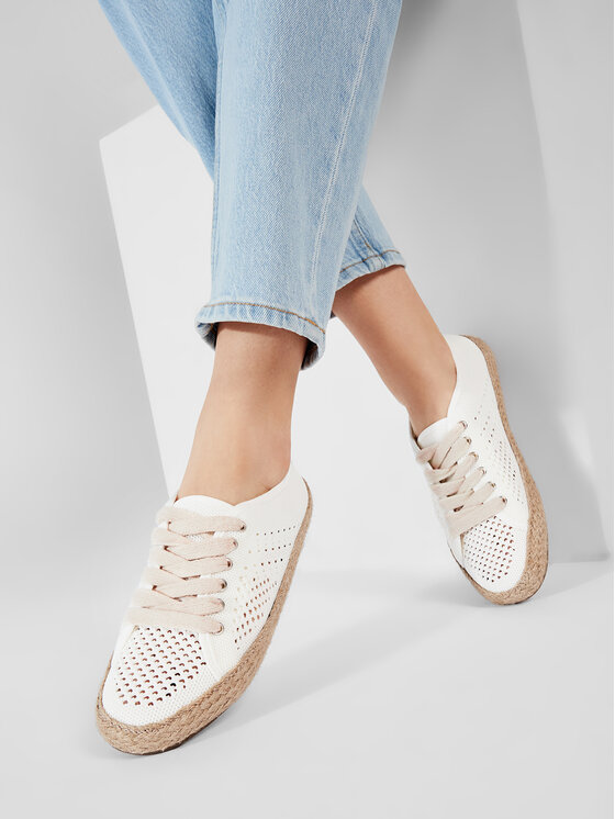 EMU Australia Espadryle Agonis Mac W12469 Biały