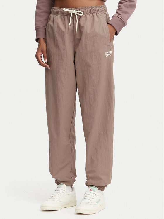 Reebok Spodnie dresowe Kalina RK25694CCW - LIGHT COCOA/LINEN Brązowy Relaxed Fit