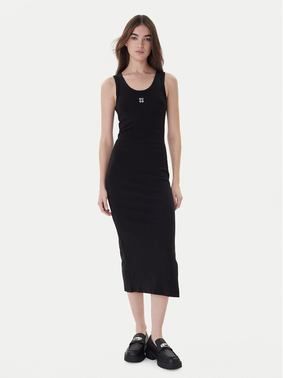 Hugo Sukienka codzienna Nalimera 50514521 Czarny Slim Fit