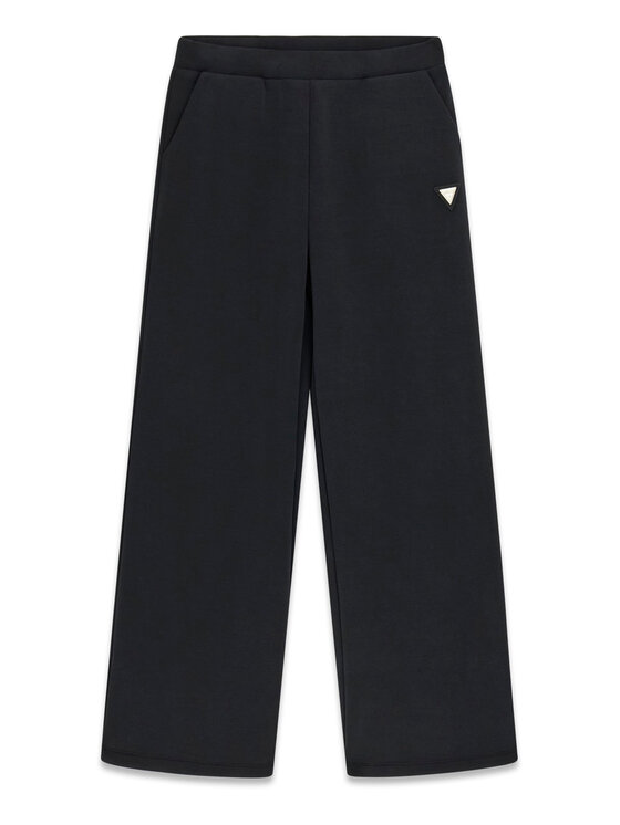 Guess Spodnie dresowe J6YB21 K5196 Czarny Wide Leg