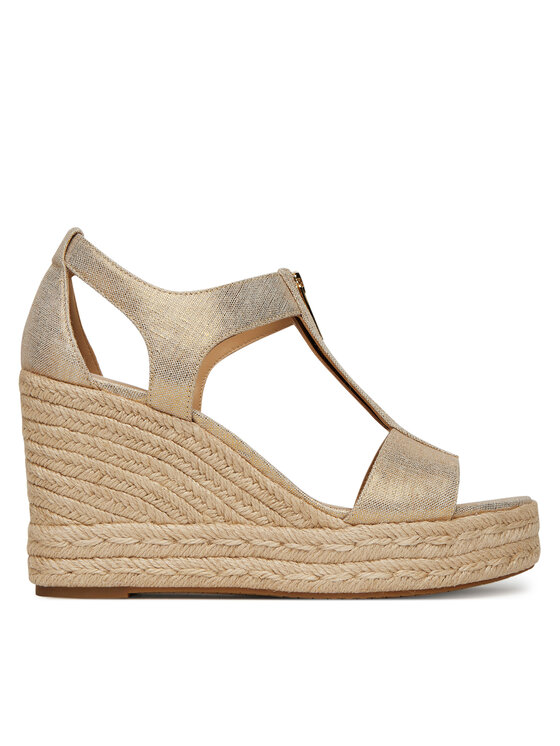 MICHAEL Michael Kors Espadryle Berkley 40S4BRMS9D Złoty