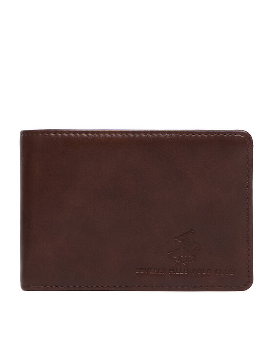 Beverly Hills Polo Club Portfel CWBEO-BHPC-M1-001-AW26 Brązowy