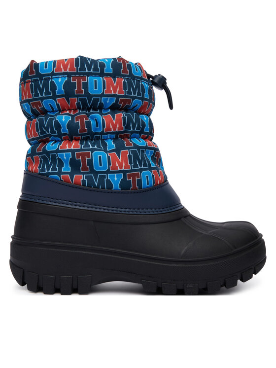 Tommy Hilfiger Śniegowce Seattle T1XD-35304-1970 S Granatowy