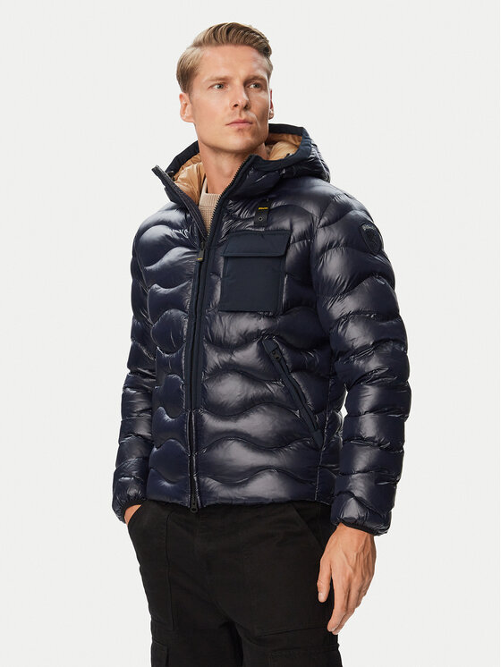 Blauer Kurtka zimowa Bryant 26WBLUC02053 Granatowy Regular Fit