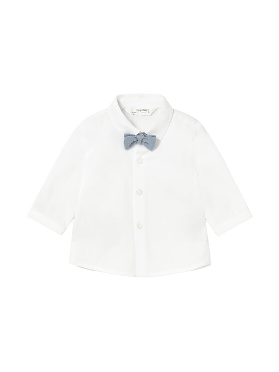 Mayoral Koszula 1101 Biały Regular Fit