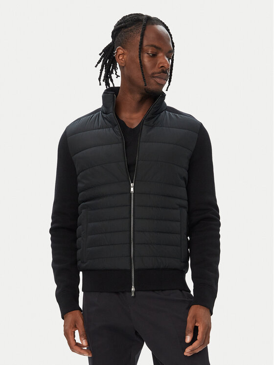 BOSS Kurtka przejściowa H-Facente 50570636 Czarny Regular Fit