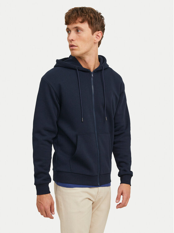 Jack & Jones Bluza Bradley 12249342 Granatowy Regular Fit