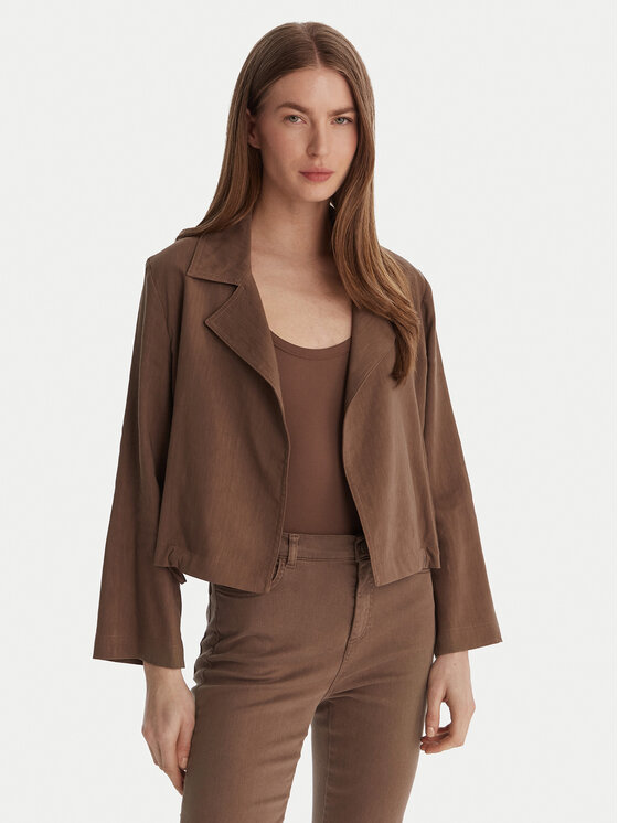 Marella Marynarka Palchi 2613041015 Brązowy Regular Fit