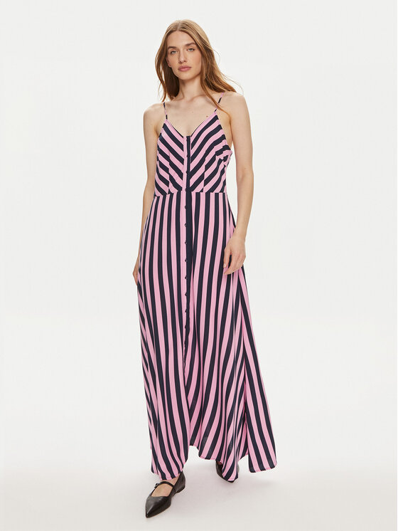 YAS Sukienka letnia Savanna 26035342 Fioletowy Regular Fit