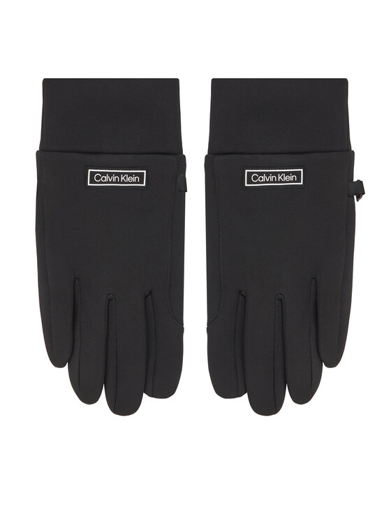 Calvin Klein Rękawiczki Męskie Tech LV04D8039G Czarny