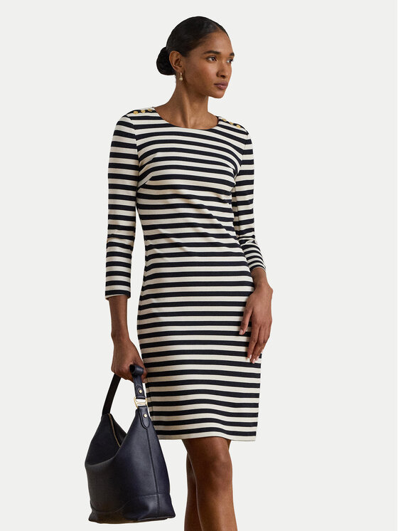 LAUREN RALPH LAUREN Sukienka codzienna 200P03678001 Granatowy Regular Fit