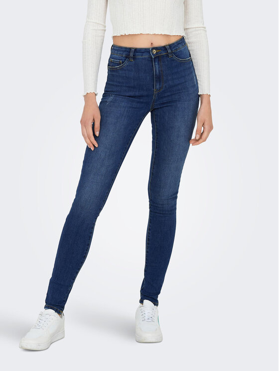 ONLY Jeansy 15292693 Niebieski Skinny Fit