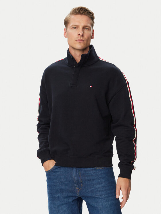Tommy Hilfiger Bluza UM0UM03942 Granatowy Regular Fit