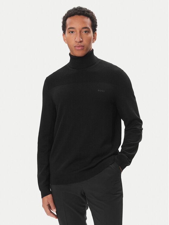 BOSS Golf Momentum-X TN 50568950 Czarny Regular Fit