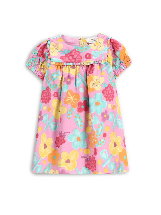 Coccodrillo Sukienka letnia WC5128201MGN Kolorowy Regular Fit