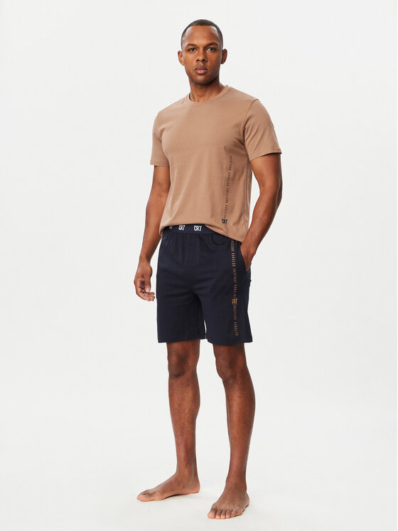 Cristiano Ronaldo CR7 Piżama 8730-41 Kolorowy Regular Fit