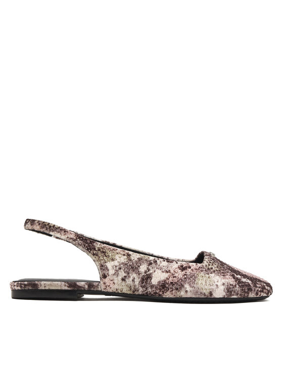 DKNY Baleriny Darrow Logo K1665915 Beżowy
