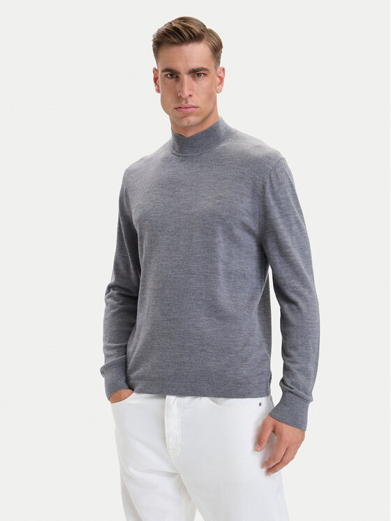 Calvin Klein Golf LV04LE309G Szary ciemny Regular Fit