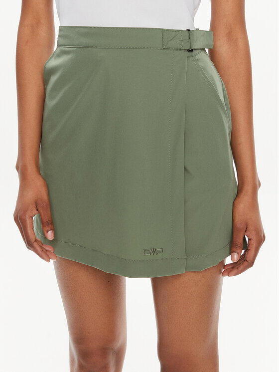CMP Szorty sportowe 33T5366 Zielony Regular Fit