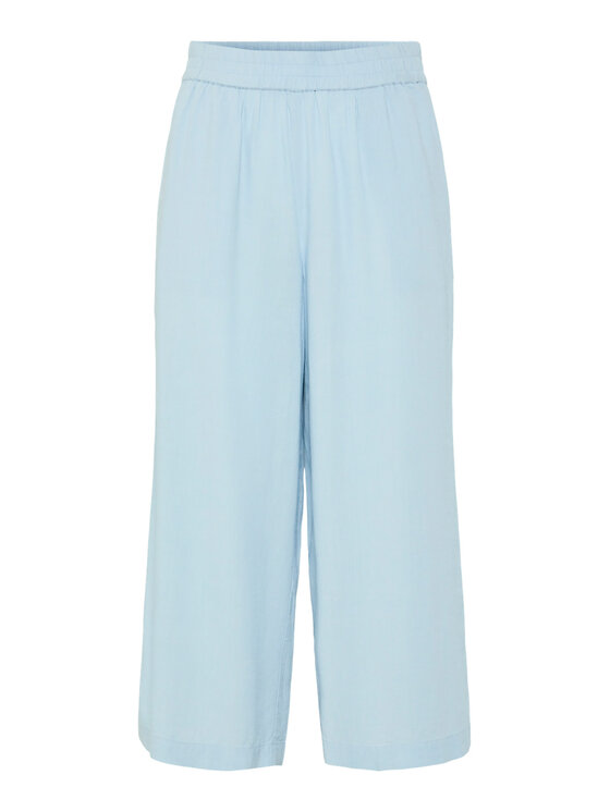 Pieces Kuloty Pia 17154737 Niebieski jasny Wide Leg
