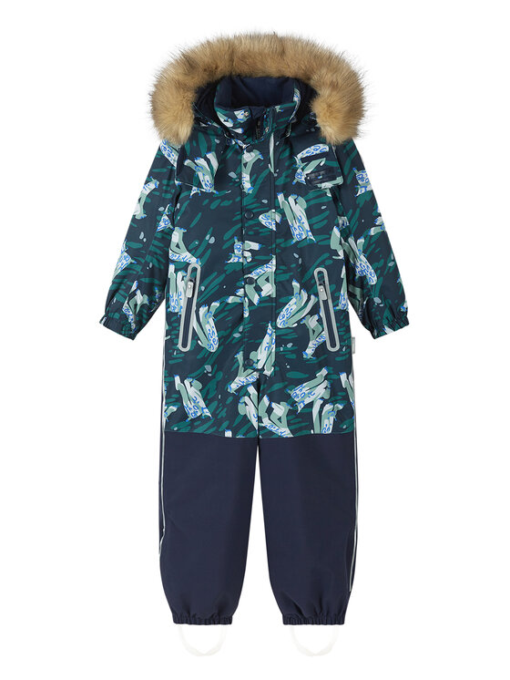 Reima Kombinezon zimowy Kipina  5100040C Granatowy Regular Fit