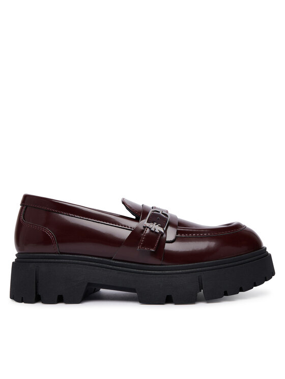 Calvin Klein Loafersy V4A4-83429-0822 D Bordowy