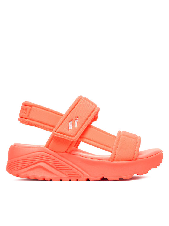 Skechers Sandały Uno Lite Sandal-Sunny Stand 310372L/CRL Koralowy
