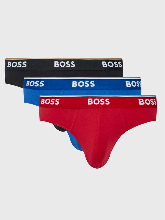 BOSS Komplet slipów Power 50475273 Kolorowy