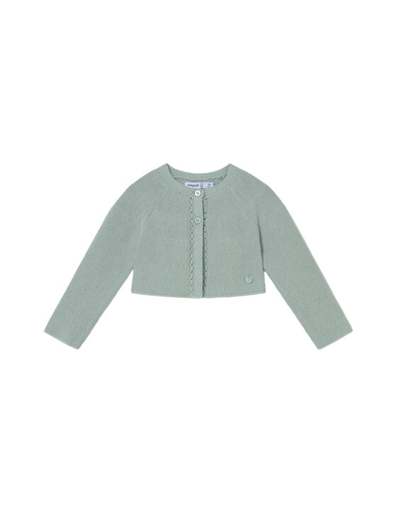 Mayoral Kardigan 302 Zielony Regular Fit