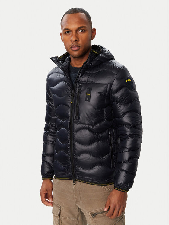 Blauer Kurtka puchowa Wave 26WBLUC03064 Granatowy Regular Fit
