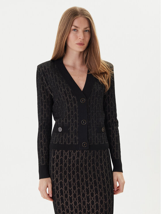 Marciano Guess Kardigan 5YGR06 5877Z Czarny Regular Fit