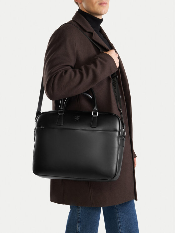 Beverly Hills Polo Club Torba na laptopa CWBEO-BHPC-L-016-07. Czarny