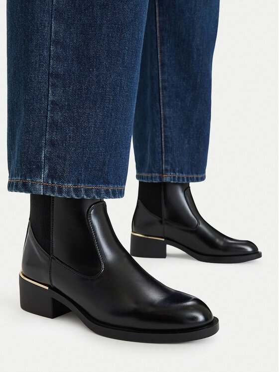 MEXX Botki CEO-HY25809-1 Czarny