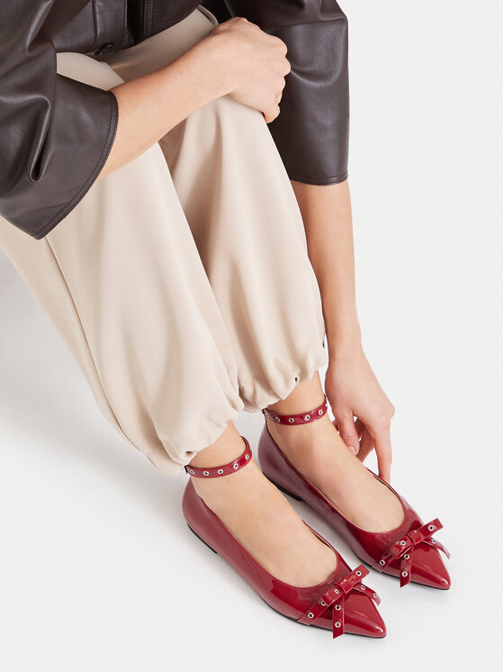MEXX Baleriny EO-WS1288-03 Czerwony ciemny