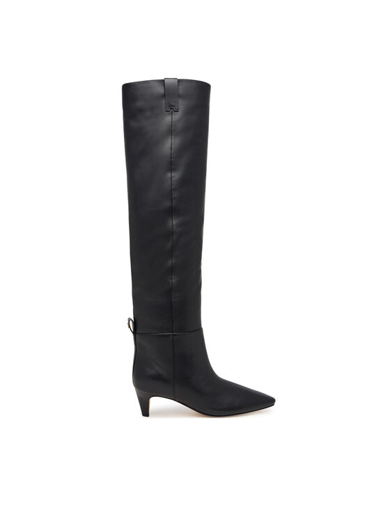 MICHAEL Michael Kors Kozaki Daniela Kitten 40F6DNMB5L Czarny