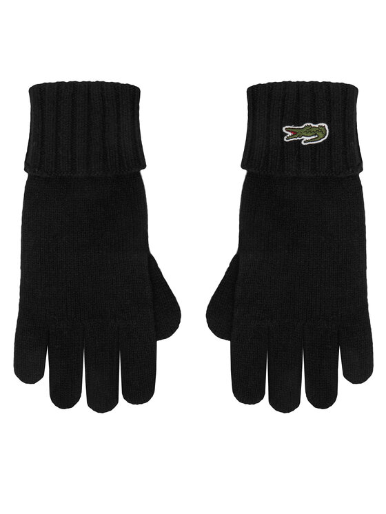 Lacoste Rękawiczki RV0452 Czarny