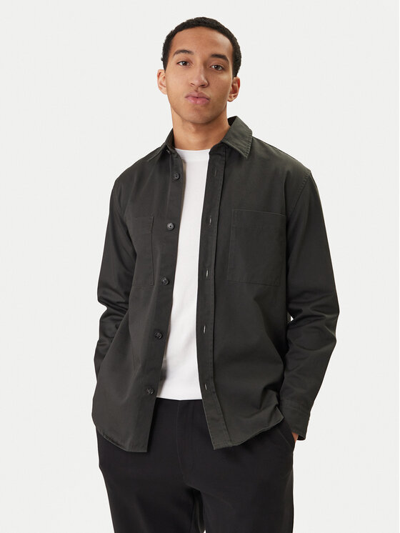 BOSS Koszula H-Owen 50556121 Zielony Relaxed Fit