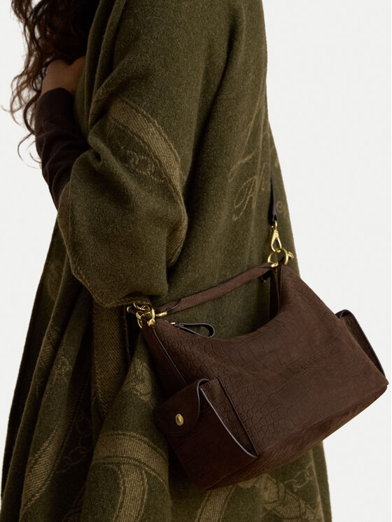 LAUREN RALPH LAUREN Torebka 431P18453003 Brązowy ciemny